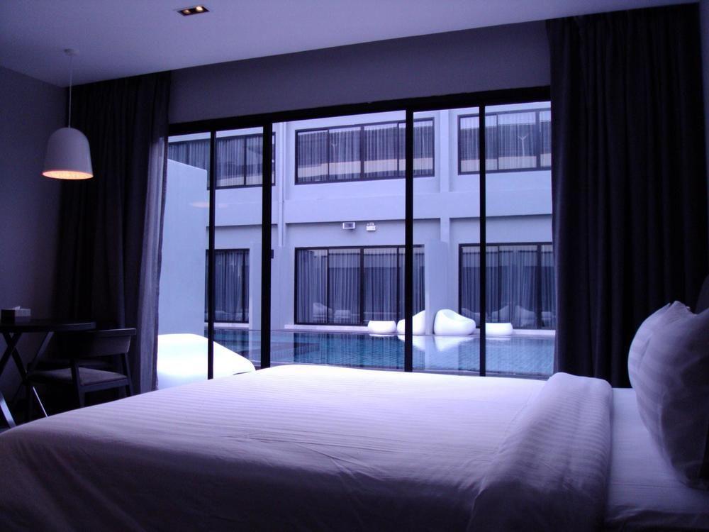 S Ratchada Leisure Hotel - Sha Plus Bangkok Exterior photo A bedroom at the hotel